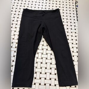 Lululemon Athletica Classic Black Capris